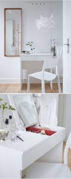 For Easy Morning Routines Brimnes Dressing Table Removes All Visible Clutter By Featuring A Clever Built In M Brimnes Dressing Table Room Furniture Home Decor