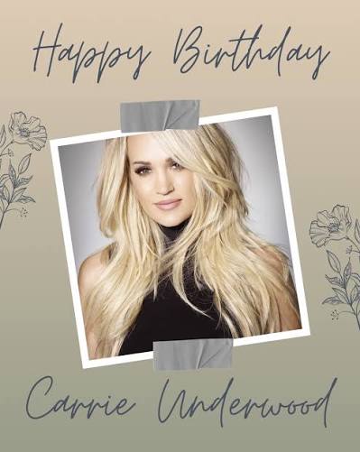 Today is Carrie Underwood's 43rd birthday! We wish her a fantastic day and  many more years of country hits. 🎂 @carrieunderwood