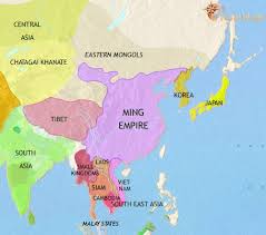 The dai nippon teikoku (great japanese ironically, imperial japan actually managed to achieve one of its goals of the war because it. Map Of East Asia China Korea Japan At 1453ad Timemaps