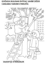 Merhamet Ve Yardim Severlik Hayvanlara Saygi Boyama Sayfalari Sanat Etkinlikleri Sanat