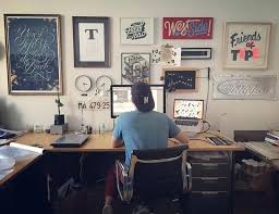 Image Result For Home Graphic Designer Space Home Office Setup Work Space Decor Design Studio Workspace