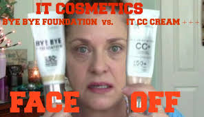 It Cosmetics Bye Bye Foundation Vs It Cosmetics Cc Cream