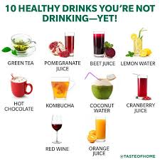 Most parties will serve some alcohol, cocktails, wine, champagne, digestive.if guests do not want to drink it is perfectly acceptable to have a cocktail drink with no alcohol, a perrier/club soda with lemon or any juice or soft drink. 10 Healthy Drinks You Should Start Drinking Beverage Health Benefits
