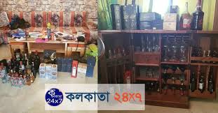 Kolkata A Team Of State Cid Sleuths Seized Thirty Nine Litters Of Foreign Liquor From Former S Bharati Ghosh S Many Flats In Kol Litter Foreign Johnnie Walker