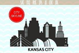 Kansas City Svg Usa Vector Skyline Kansas City Silhouette Etsy Kansas City Skyline Kansas City Art City Silhouette