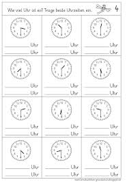 Lernstubchen Uhrzeiten Ablesen Halbe Stunden Ablesen Halbe Lernstubchen Mathe Stunden Uhrzeiten Learn German German Language Learning Teacher Help