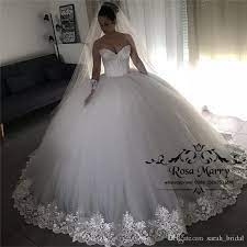 A friend was lamenting about how difficult it is to find a nice princessy ball gown for her dream fairy tale themed wedding because the trend now is towards gowns with a slimmer silhouette. Pin On Ball Gown Wedding Dresses