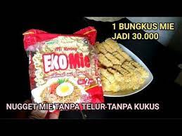 Resep Nugget Mie Tanpa Telur Tanpa Kukus Youtube Cemilan Makanan Resep Masakan
