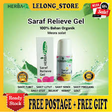 Ubat sakit sendi urat saraf. 2 Botol Saraf Relieve Gel Ubat Tradisional Untuk Urat Saraf Dan Sakit Sendi Tulang Freegift Shopee Malaysia