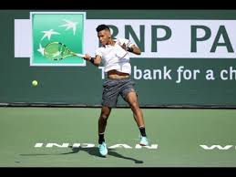 He is very cool on the court and seems to have a grip on his. Felix Auger Aliassime Forehand Practice With Grigor Dimitrov Youtube