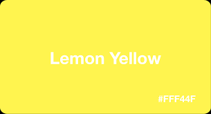 Lemon color combinations (find more here.) lemon green and lime green might look similar, but from what i see in the picture below, i feel for color schemes, analogous colors or complementary colors always work well together. Lemon Yellow Color Hex Code Fff44f