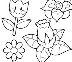 Ecco il mio pensiero ed ecco qui il mio negozio: Disegno Di Fiori Di Primavera Per Bambini Da Stampare Gratis