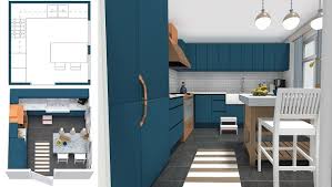 When you're ready, either print out your drawings and product list at home or save your plan to the ikea website. Kitchen Planner Roomsketcher