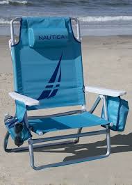 Best Place To Buy Quality 5 Position Reclining Folding Beach Chair By Nautica Folding Beach Chair Beach Chairs Chair