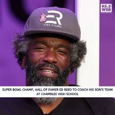 We are extremely excited to announce the addition of NFL Hall of Famer Ed  Reed as our new Offensive Coordinator," according to a Chamblee High School  Football social media post.