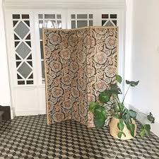 Pin By Brocante Avenue On Paravents Printed Shower Curtain Home Decor Room Divider