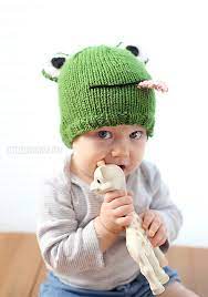 When you're looking to make a knitted gift, craft for charity. Knitting Patterns Galore Funny Frog Hat