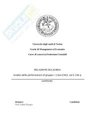Analisi Di Bilancio E Confronto Tra Societa Tesi Di Economia