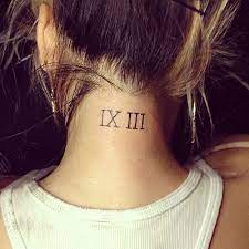 Spine tattoos always look fierce, and if you want to see more spine tattoo designs, click here. 82 Celebrity Roman Numeral Tattoos Page 7 Of 9 Steal Her Style Page 7