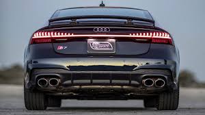 Stainless steel exhaust tip featuring swivel attachment for maximum adjustability. 2021 Audi S7 Tfsi Video Shows What Europe Is Missing Out On