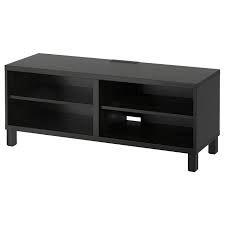 Besta Tv Unit Black Brown 47 1 4x15 3 4x18 7 8 Ikea Tv Bench Tv Unit Ikea