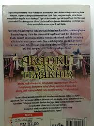 2 weeks ago kelmarin cinta (2020), kepala bergetar 59. Akadku Yang Terakhir Novel Melayu Books Stationery Books On Carousell