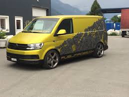 Total Wrapping Vw T6 Tuning Vw T6 Manner Bart Mann