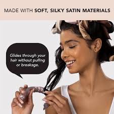 XOGNGZH 6pcs Heatless Hair Curler For Overnight Curls 6pcs Satin Rods For  Heatless Curls Overnight Blowout Rods No Heat Hair Curlers To Sleep In  Curling Rod Curlers For Short Hair Hai -