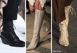 Fall Winter 2020 2021 Shoe Trends From The Runways Trending Shoes Trending Boots Winter Shoe Trends