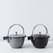 Staub Cast Iron Tea Kettle 1qt Enameled Cast Iron Made In France On Food52