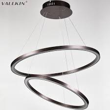 Us 17858 40 Offdimmbare Ring Led Pendelleuchten Moderne Pendelleuchte Licht Innen Anhänger Beleuchtung Für Restaurants Esszimmer Wohnzimmer