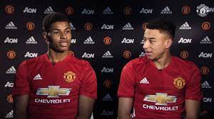 Jesse Lingard And Marcus Rashford Talk Team Mates In The Mutv App At 18 30 Bst Download Now Manchester United Team Jesse Lingard Marcus Rashford Girlfriend
