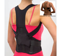 You're hunched over your desk and phone for hours. Posture Support Brace The Bad Back Company