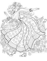 Our free coloring pages for adults and kids, range from star wars to mickey mouse. Hippy Girl From 60 S Dancing Coloring Page Coloring Pages Mom Coloring Pages Hippie Girl