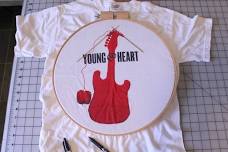 T-Shirt Hoop Art