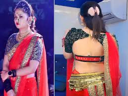 Gautami Patil video behind the tree goes viral