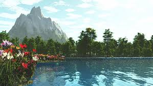 Browse the highest rated local florists & flower delivery in lake forest and order a flower bouquet online! Hd Wallpaper Anime Original Flower Forest Lake Mountain Nature Wallpaper Flare