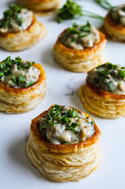 Mushroom Vol Au Vent Recipe Vol Au Vent Stuffed Mushrooms Food