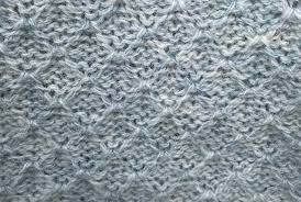 Combinations of knit and purl stitches make a variety of impressive textures. Cathyscott