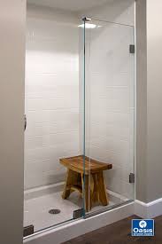 Frameless By Pass Sliding Shower Doors Oasis Shower Doors Boston Ma