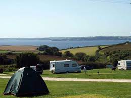 Camping In Cornwall At Penhale Camping Park Near Fowey Camping Park Caravan Park Camping Cornwall