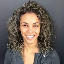 Blonde balayage hair painting