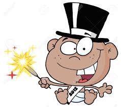 2012 New Year African American Baby Royalty Free Cliparts Vectors And Stock Illustration Image 11808053