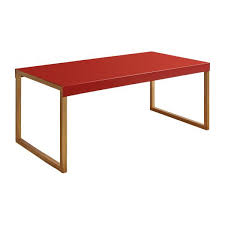 Check out our red coffee table selection for the very best in unique or custom, handmade pieces from our coffee & end tables shops. Kilo Coffee Table In Oak And Steel Red Habitat