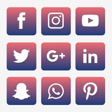 Social Media Icons Set Logo Vector Illustrator Social Icons Logo Icons Media Icons Png And Vector With Transparent Background For Free Download Social Media Icons Social Icons Media Icon