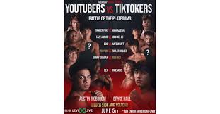 Youtubers and tiktokers including bryce hall and austin mcbroom are boxing each other on june 12. Social Gloves Battle Of The Platforms Mega Boxing And Entertainment Event Featuring The World S Biggest Social Media Stars From Tiktok And Youtube To Take Place In June 2021
