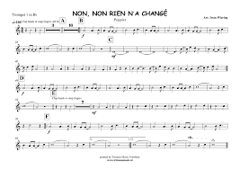 Non, non rien n'a changé. Non Non Rien N A Change Tritonus Music