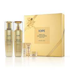 Iope Super Vital Skin Care Set Ultra Moisturizing Anti Aging Korean Cosmetics Korean Cosmetics Skincare Set Cosmetic Packaging Design