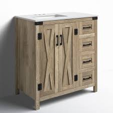 Birch Lane Slayton 32'' Single Bathroom Vanity Base Finish: Natural Oak 6FB21A6EB8754235869054ACDFBAB950