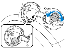 Threaded, pressure vacuum type for emission control color finish : Mazda Cx 3 Owner S Manual